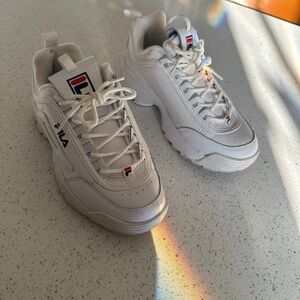 FILA disruptor White Sneakers